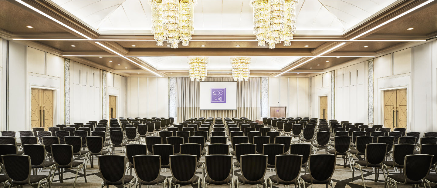 Conference space 'Zuicho' at Hotel Hankyu International Osaka in theater style