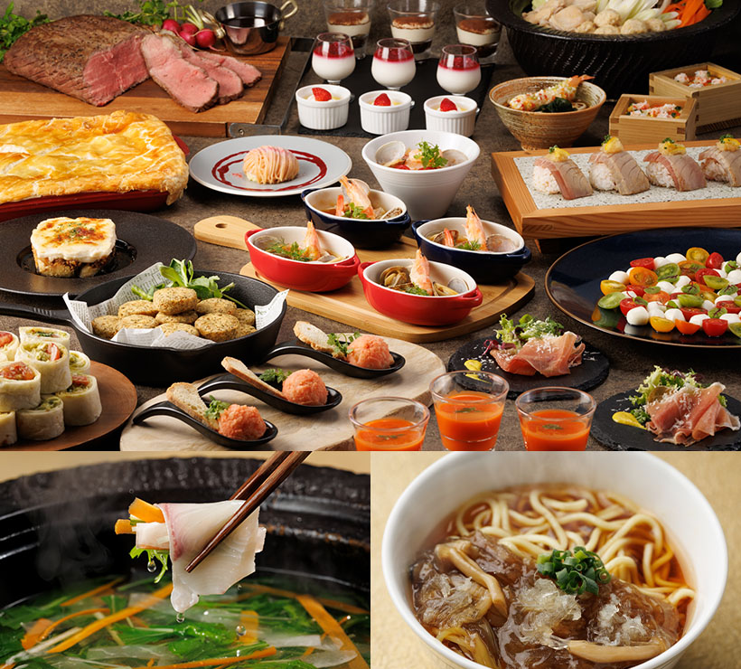 年始ビュッフェ