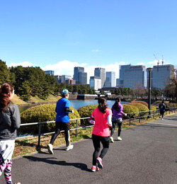 皇居ランの拠点に