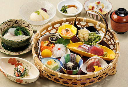 籠盛り膳