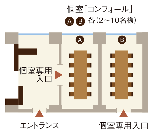 店内図