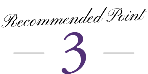 Recommended point 3