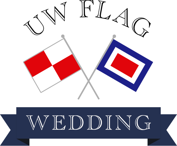 UW FLAG WEDDING