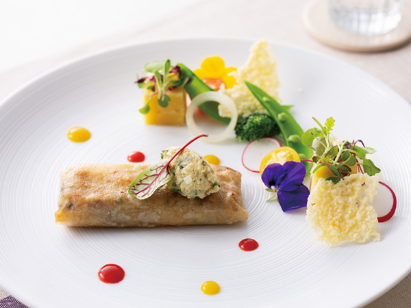 豚肉のクリスティアン 菜園風グリビッシュソース