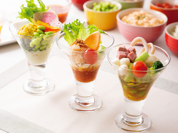 カスタムサラダパフェ