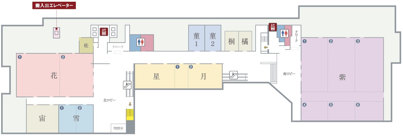 2F フロア図