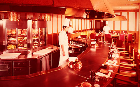 ボナージュ鉄板焼コーナー