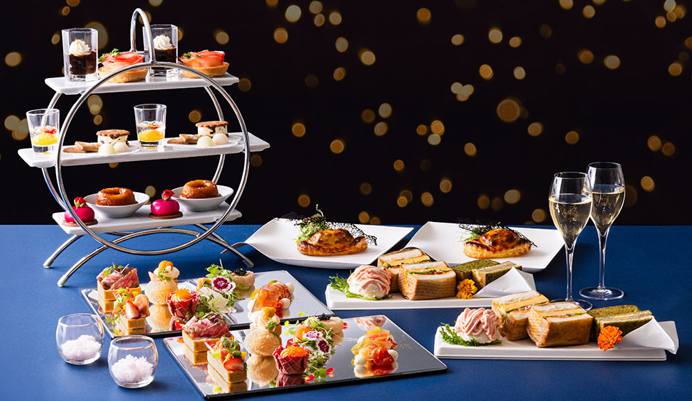 今夜は優雅にHigh tea！」