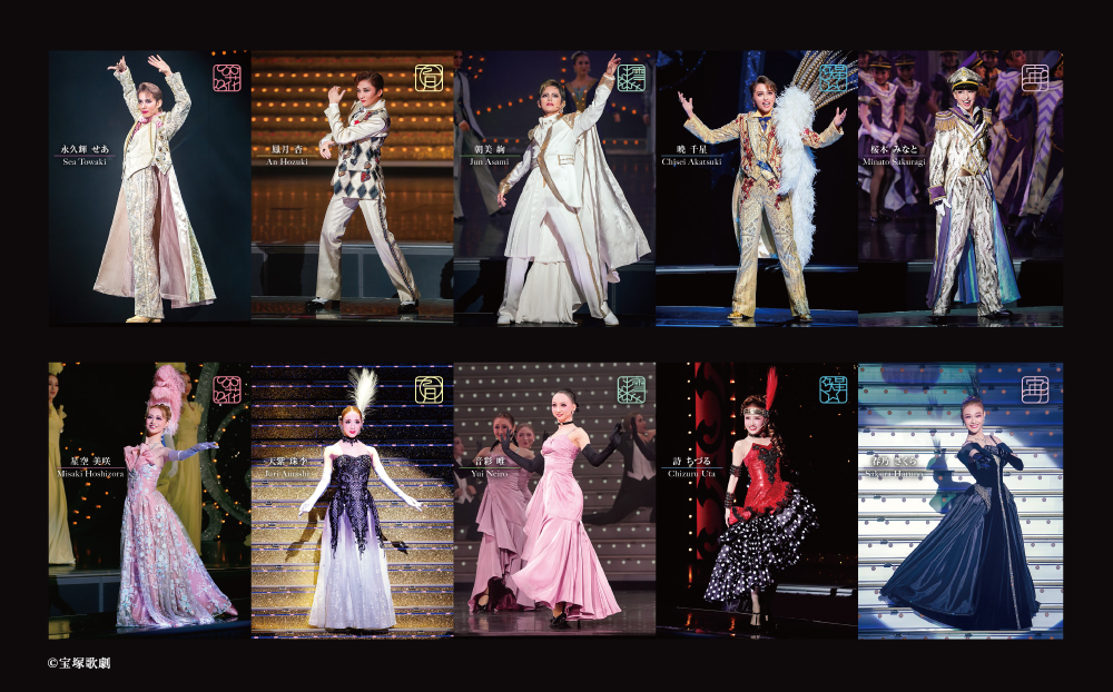 宝塚歌劇トップスター 写真LEDパネル