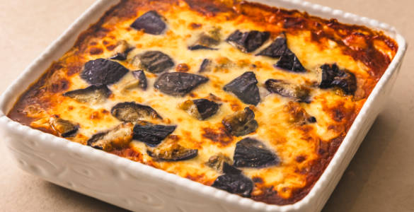 茄子のムサカ風グラタン