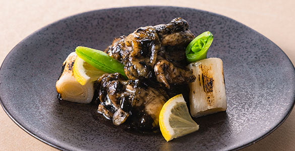 鶏もも肉の炭火焼き風