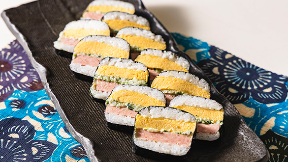 ポークとたまごとポテトのサラダ巻き