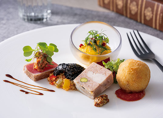 季節の彩り前菜