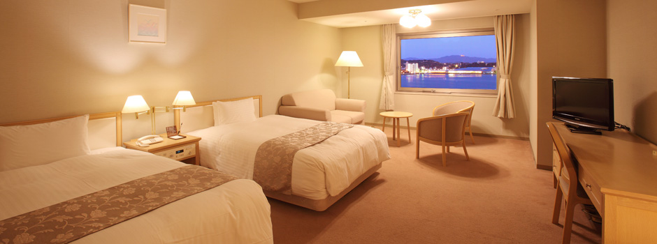 Deluxe Western Style Room Hotel Ichibata Hankyu Hanshin Daiichi Hotel Group Official Website