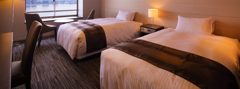 Twin Room Lake Side Hotel Ichibata Hankyu Hanshin Daiichi Hotel Group Official Website