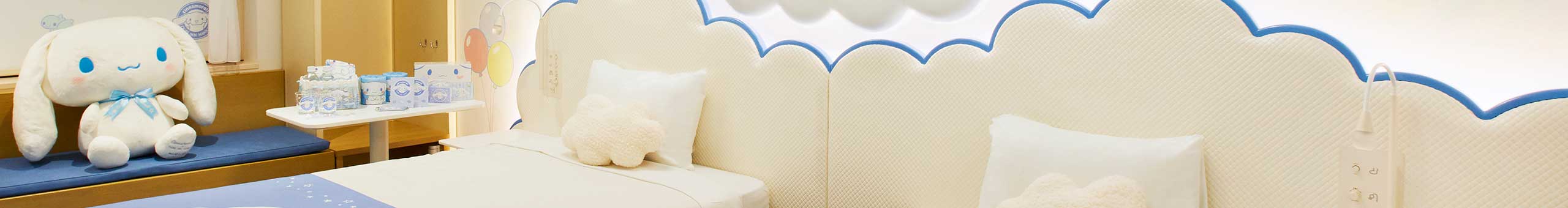 アワーズイン阪急の見出し用シナモロールルーム