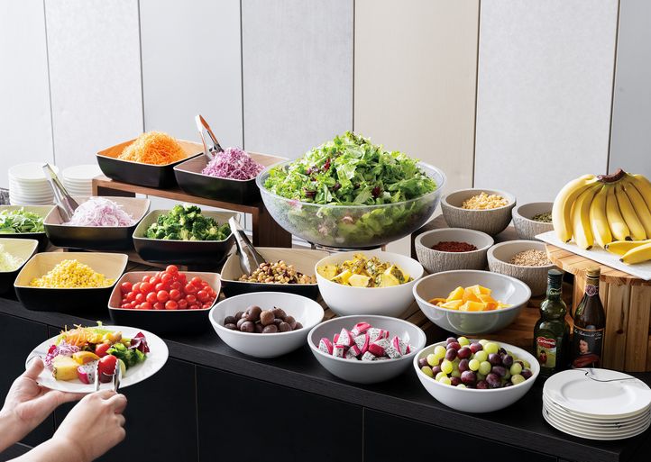 「サラダ＆フルーツ」