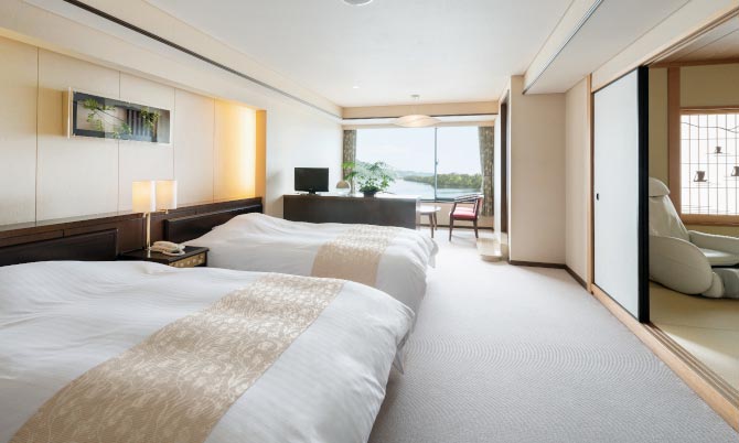 露天風呂付特別室（オーシャンビュー）