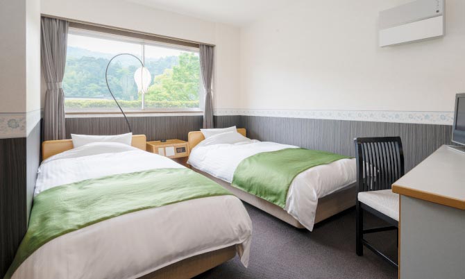 【禁煙】山側洋室ツイン