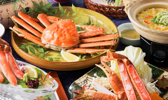 かにづくし（イメージ）