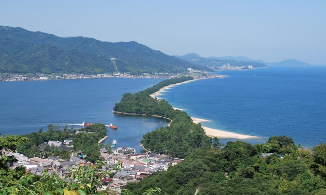 日本三景　天橋立　飛龍観