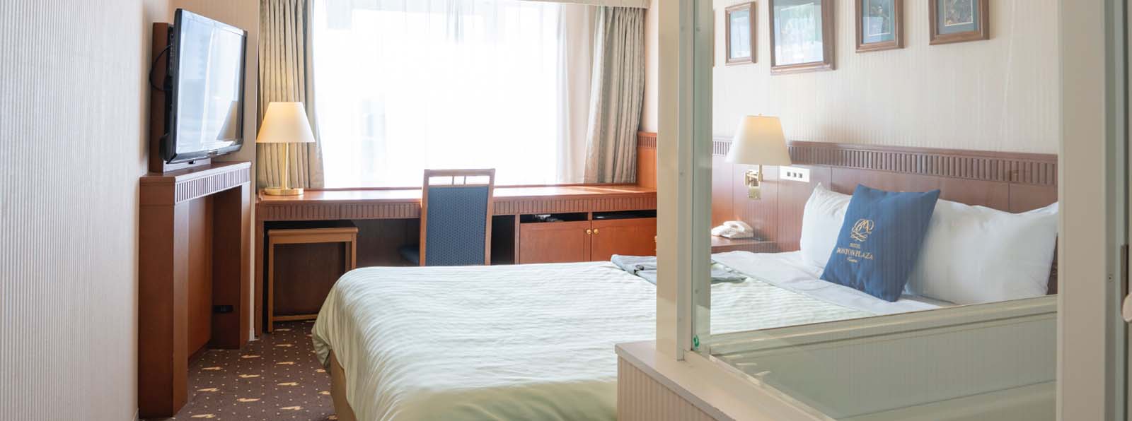 シースルーバスルーム サウスウイング ホテルボストンプラザ草津 びわ湖 阪急阪神第一ホテルグループ