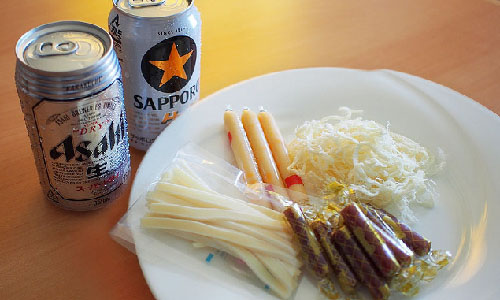 ビールとおつまみ