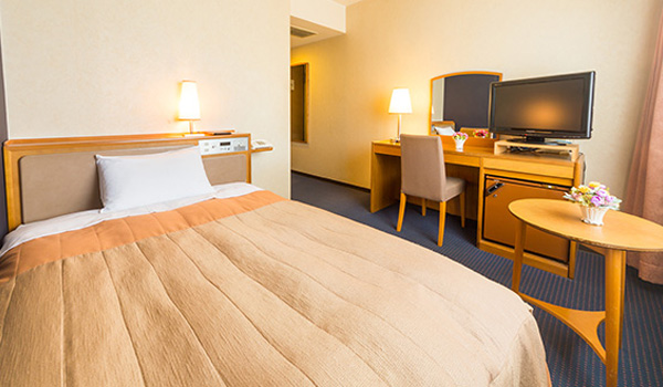 ザクラウンパレス新阪急高知のシングルルーム