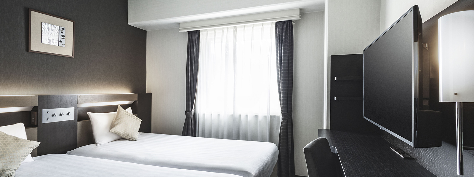 スタジオツインのベッド