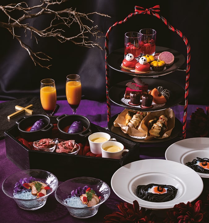 1日限定食 ハロウィンアフタヌーンティー 千里阪急ホテル 1日限定食 ハロウィンアフタヌーンティー 千里阪急ホテル