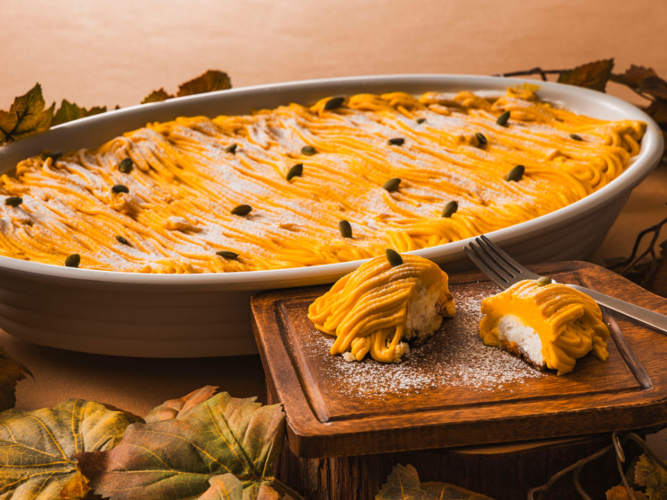 かぼちゃモンブラン