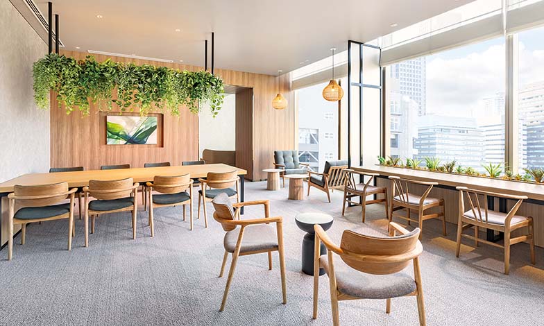 宿泊者ラウンジ