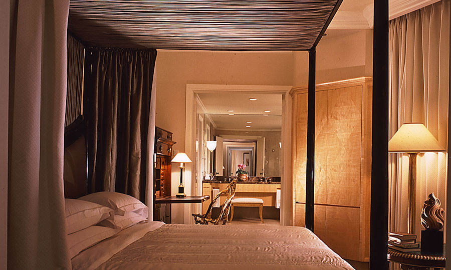 インターナショナルスイートのベッド