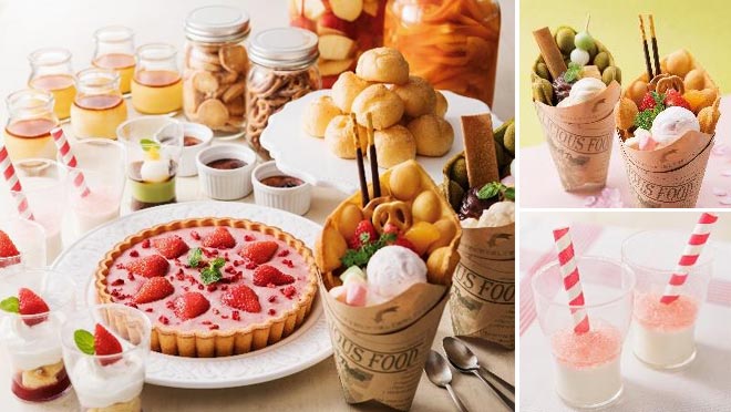 京都新阪急ホテル レストラン「ブールヴァール」にて「スプリングビュッフェ」◆ デザート