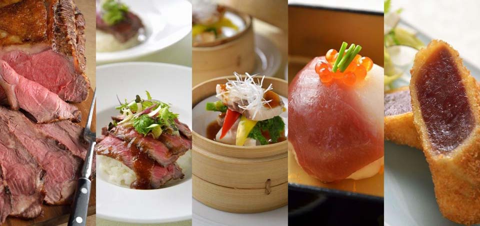 第一ホテル東京 世界バイキング「エトワール」にて春の美食対決「牛肉」vs「鮪」フェア開催