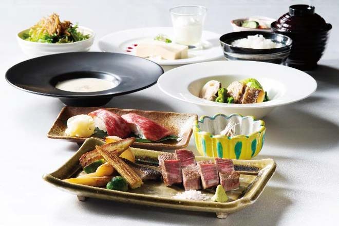 第一ホテル東京シーフォート 鉄板焼「天王洲」にて春のランチ&ディナーコース ランチコース「フリージア」