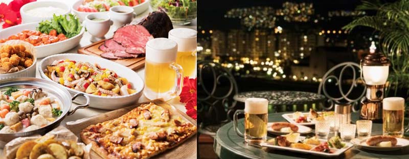 宝塚ホテル　多彩な料理&ドリンクが食べ飲み放題「ビアガーデン2019」開催