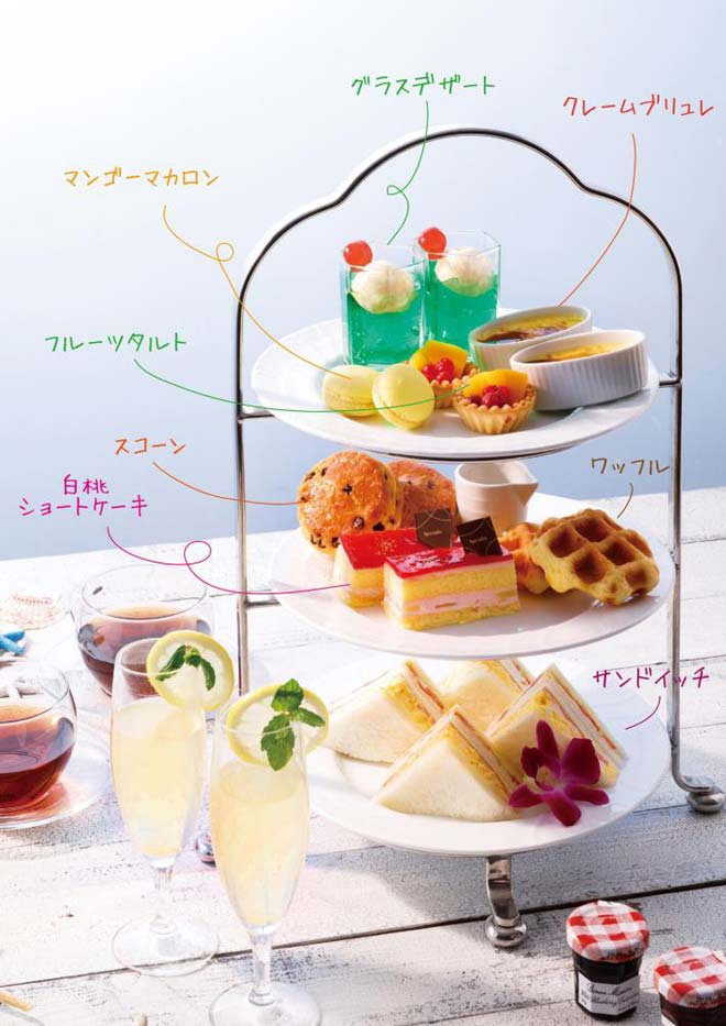 千里阪急ホテル　「サマーアフタヌーンティーセット」を販売
