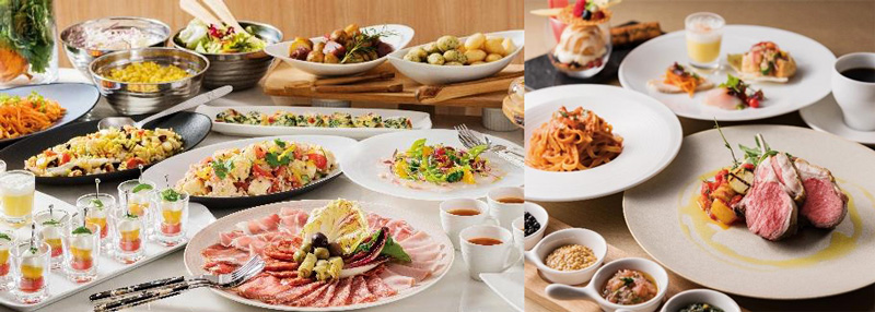 ホテル阪急レスパイア大阪 イタリアンレストラン「Grigliato CUÓCA(グリリアート クオッカ)」料理例1