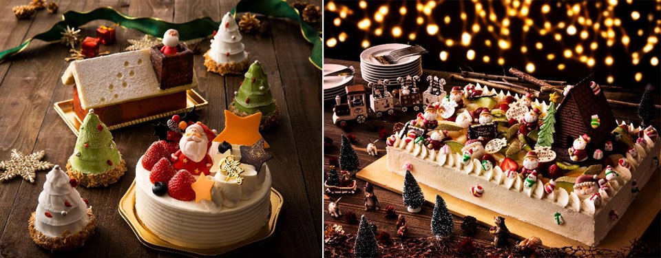 千里阪急ホテル・ホテル阪急エキスポパーク クリスマスを彩る様々なデザインのケーキ 2019年12月1日（日）より順次販売開始