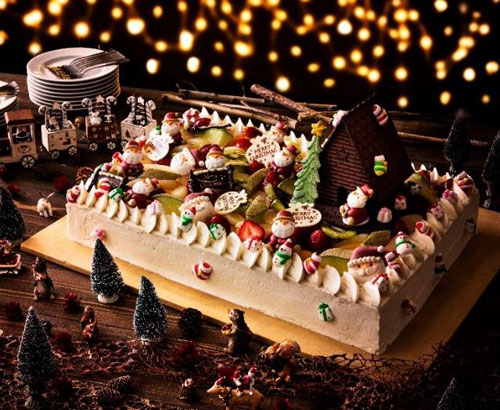 千里阪急ホテル・ホテル阪急エキスポパーク 【クリスマスケーキ詳細】「サンタの森のクリスマス」